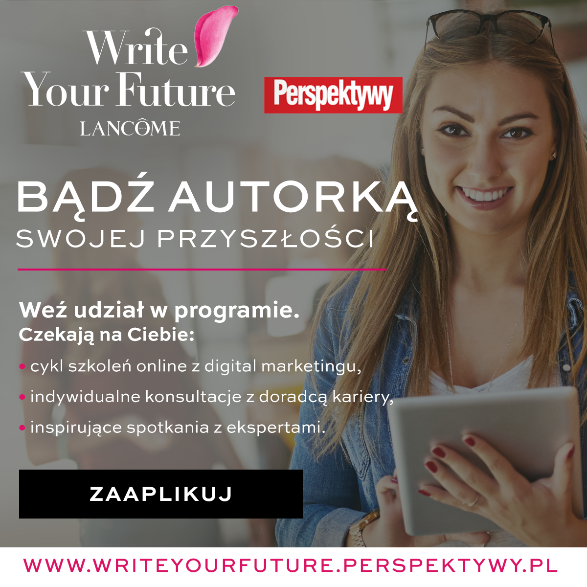 Program edukacyjny dla kobiet - Write Your Future